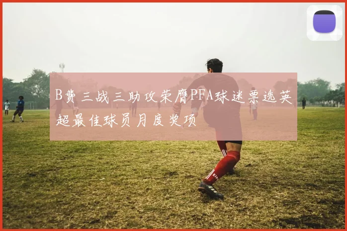 B费三战三助攻荣膺PFA球迷票选英超最佳球员月度奖项